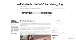 Desktop Screenshot of design3dbarcelona.com